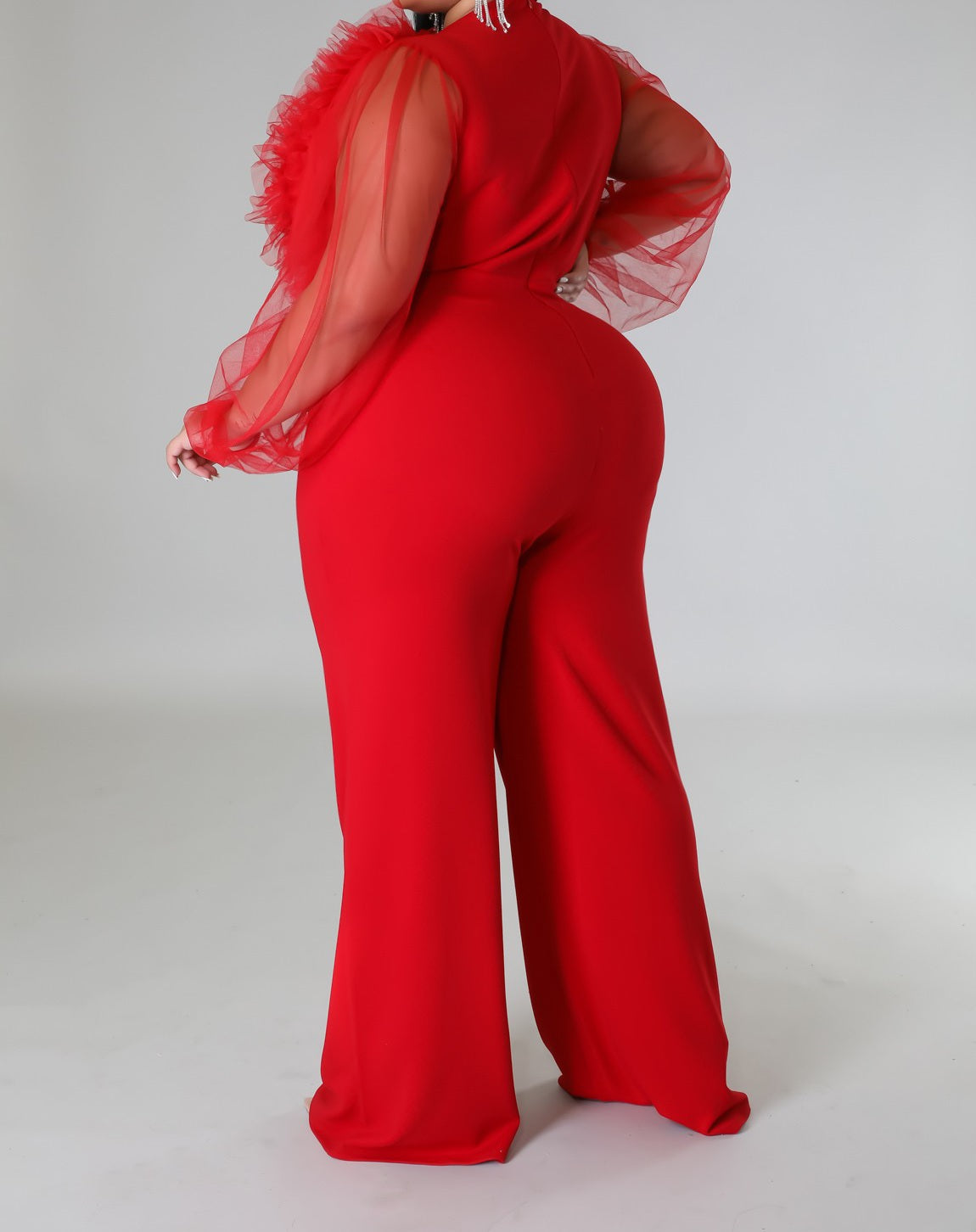 Red Fiery Jumpsuit