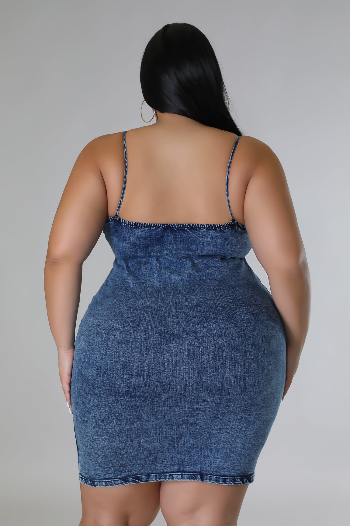 Zip me up denim dress