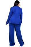 Royal Blue Suited Set